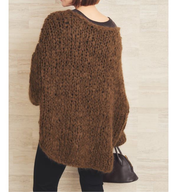 Plage「《追加》HAND KNIT ジャンボタム プルオーバー」|ニット・セーター|