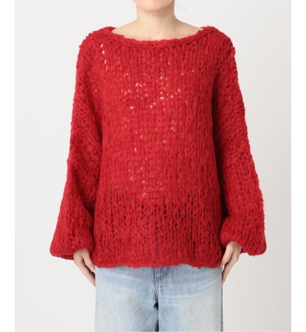 Plage「《追加》HAND KNIT ジャンボタム プルオーバー」|ニット・セーター|