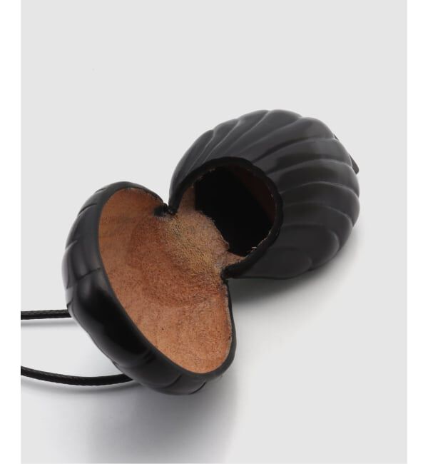 Plage「JAMIRAY / ジャミレイ LEATHER SHELL ネックレス」|ネックレス|