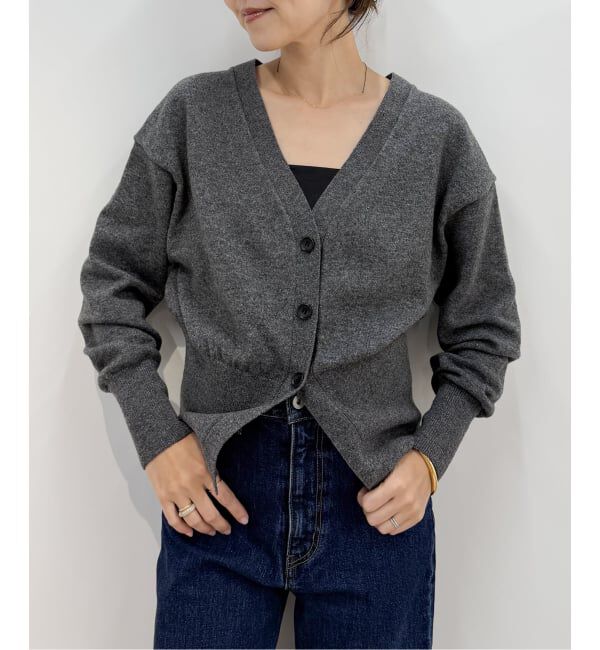 Plage「《一部店舗・WEB限定》Raffine knit カーディガン」|カーディガン|