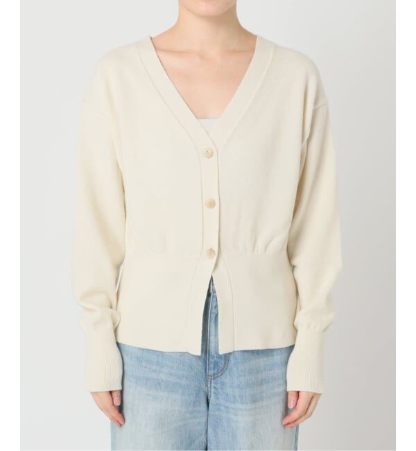 Plage「《一部店舗・WEB限定》Raffine knit カーディガン」|カーディガン|