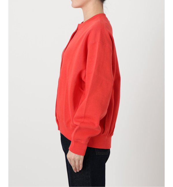 SLOBE IENA「《WEB・一部店舗限定/追加4》ダブルフェイスジャージースナップカーディガン」|カーディガン|