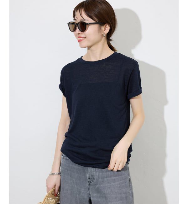 SLOBE IENA「《追加》スラブ5分袖TEE」|Tシャツ・カットソー|