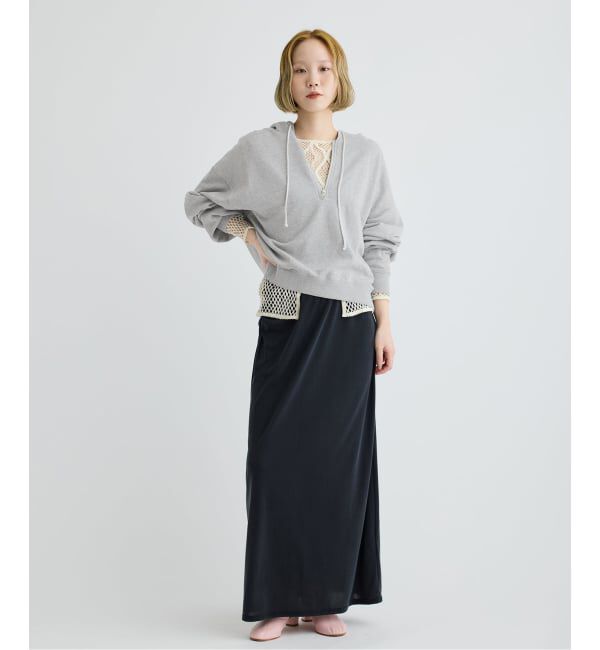 IENA LA BOUCLE「IENA LA BOUCLE ピグメントバイオジップパーカー」|パーカー|