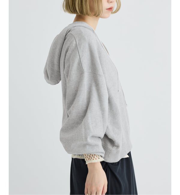IENA LA BOUCLE「IENA LA BOUCLE ピグメントバイオジップパーカー」|パーカー|