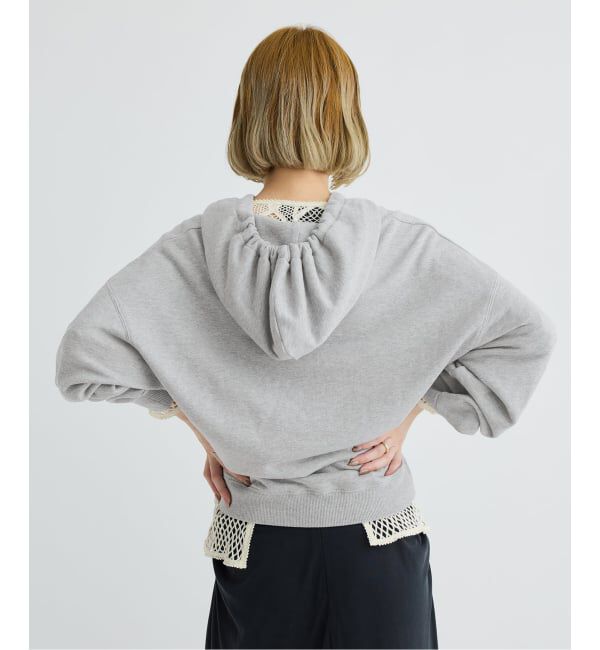 IENA LA BOUCLE「IENA LA BOUCLE ピグメントバイオジップパーカー」|パーカー|