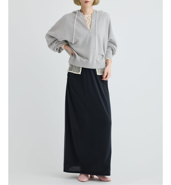 IENA LA BOUCLE「IENA LA BOUCLE ピグメントバイオジップパーカー」|パーカー|