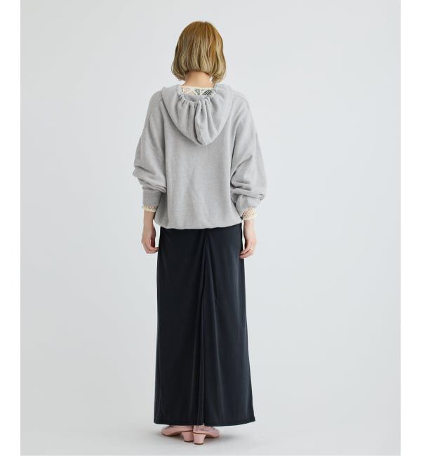 IENA LA BOUCLE「IENA LA BOUCLE ピグメントバイオジップパーカー」|パーカー|