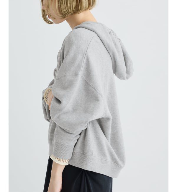 IENA LA BOUCLE「IENA LA BOUCLE ピグメントバイオジップパーカー」|パーカー|