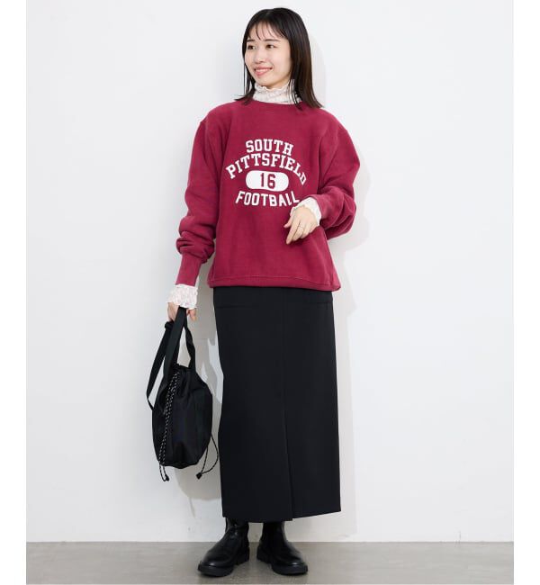 SLOBE IENA「《WEB限定/追加予約》ストレッチレースタートル」|Tシャツ・カットソー|