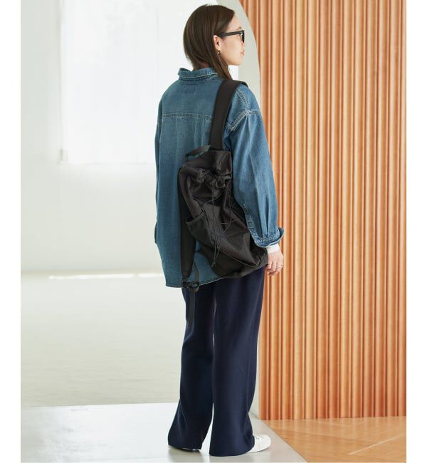 SLOBE IENA「《WEB限定/シリーズあり/予約》ウォッシャブルスムースニットパンツ」|その他|