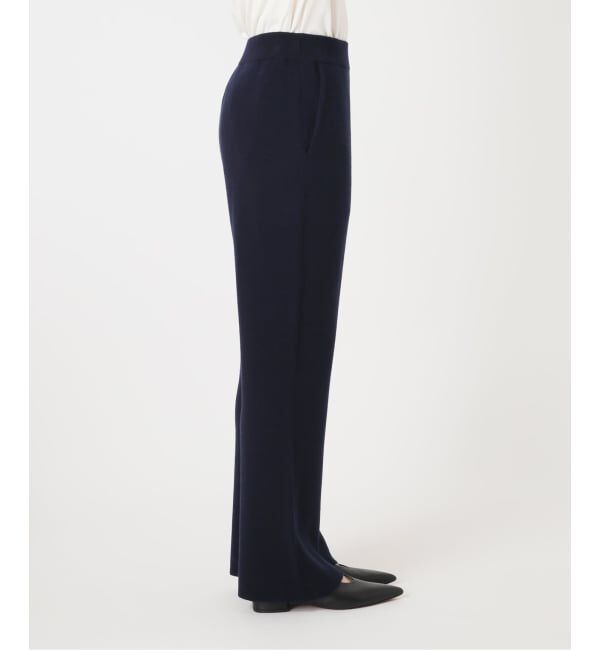 SLOBE IENA「《WEB限定/シリーズあり/予約》ウォッシャブルスムースニットパンツ」|その他|