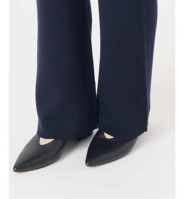 SLOBE IENA「《WEB限定/シリーズあり/予約》ウォッシャブルスムースニットパンツ」|その他|