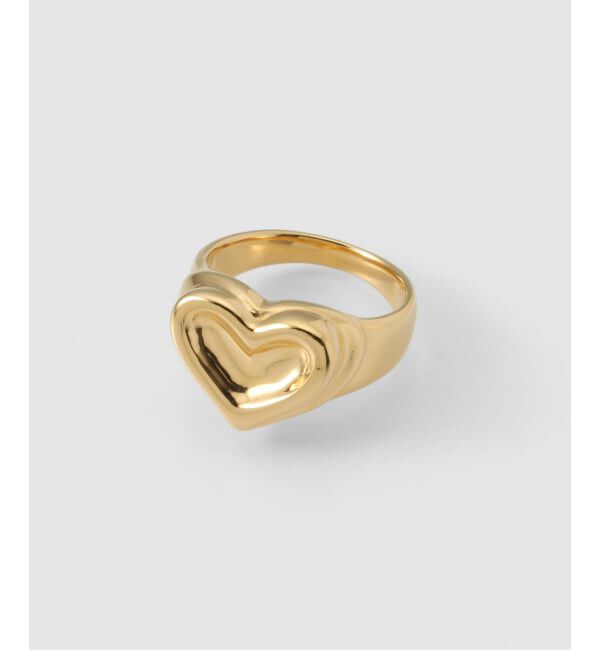 IENA LA BOUCLE「FIVE EIGHTHS ファイブエイス Happiness Ring small ゴールド RI-25086」|リング|