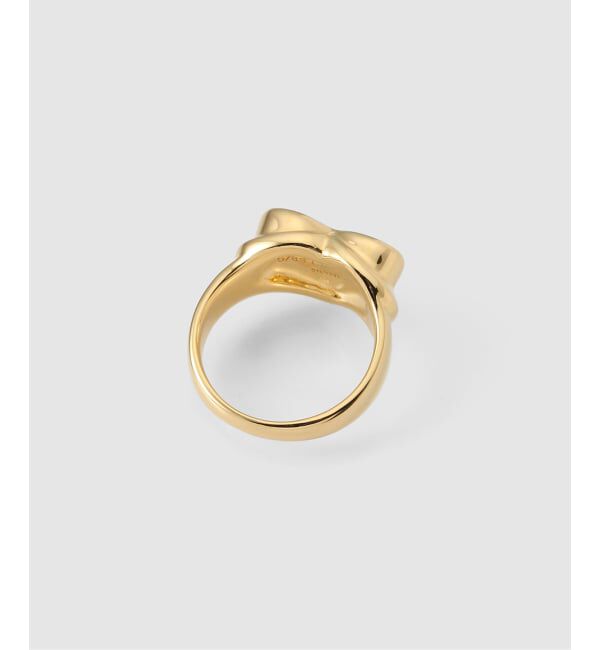 IENA LA BOUCLE「FIVE EIGHTHS ファイブエイス Happiness Ring small ゴールド RI-25086」|リング|