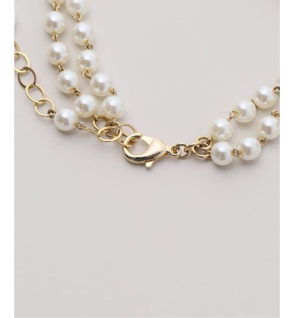VERMEIL par iena「《追加予約》FRANCINE BRAMLI フランシーヌ ブラムリ パールネックレス ダブル」|ネックレス|