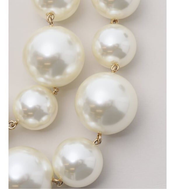 VERMEIL par iena「《追加予約》FRANCINE BRAMLI フランシーヌ ブラムリ パールネックレス ダブル」|ネックレス|