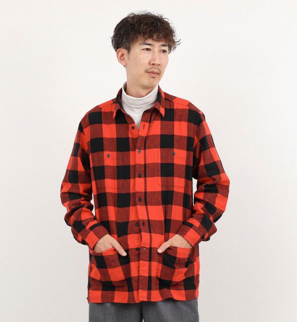 NOLLEY'S goodman「バッファローチェック シャツカバーオール 26AW」|シャツ・ブラウス|