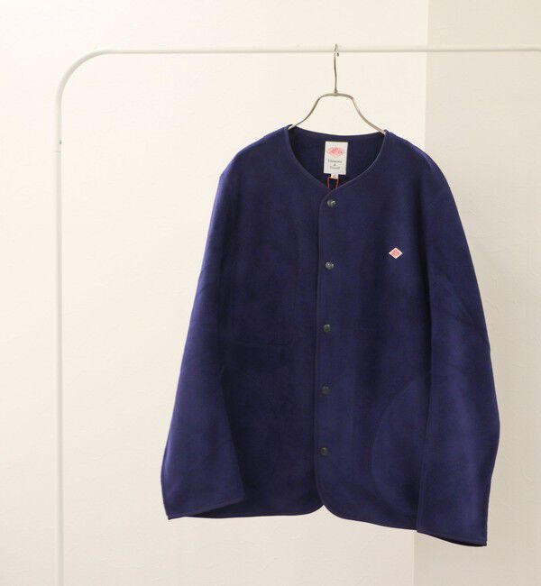 NOLLEY'S goodman「【DANTON/ダントン】FLEECE COLLARLESS JACKET（JD-8939）26AW」|ブルゾン・スタジャン|