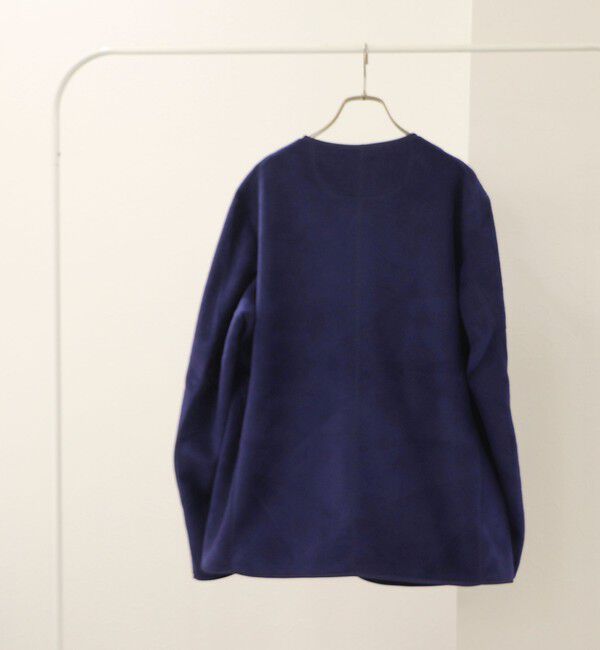 NOLLEY'S goodman「【DANTON/ダントン】FLEECE COLLARLESS JACKET（JD-8939）26AW」|ブルゾン・スタジャン|