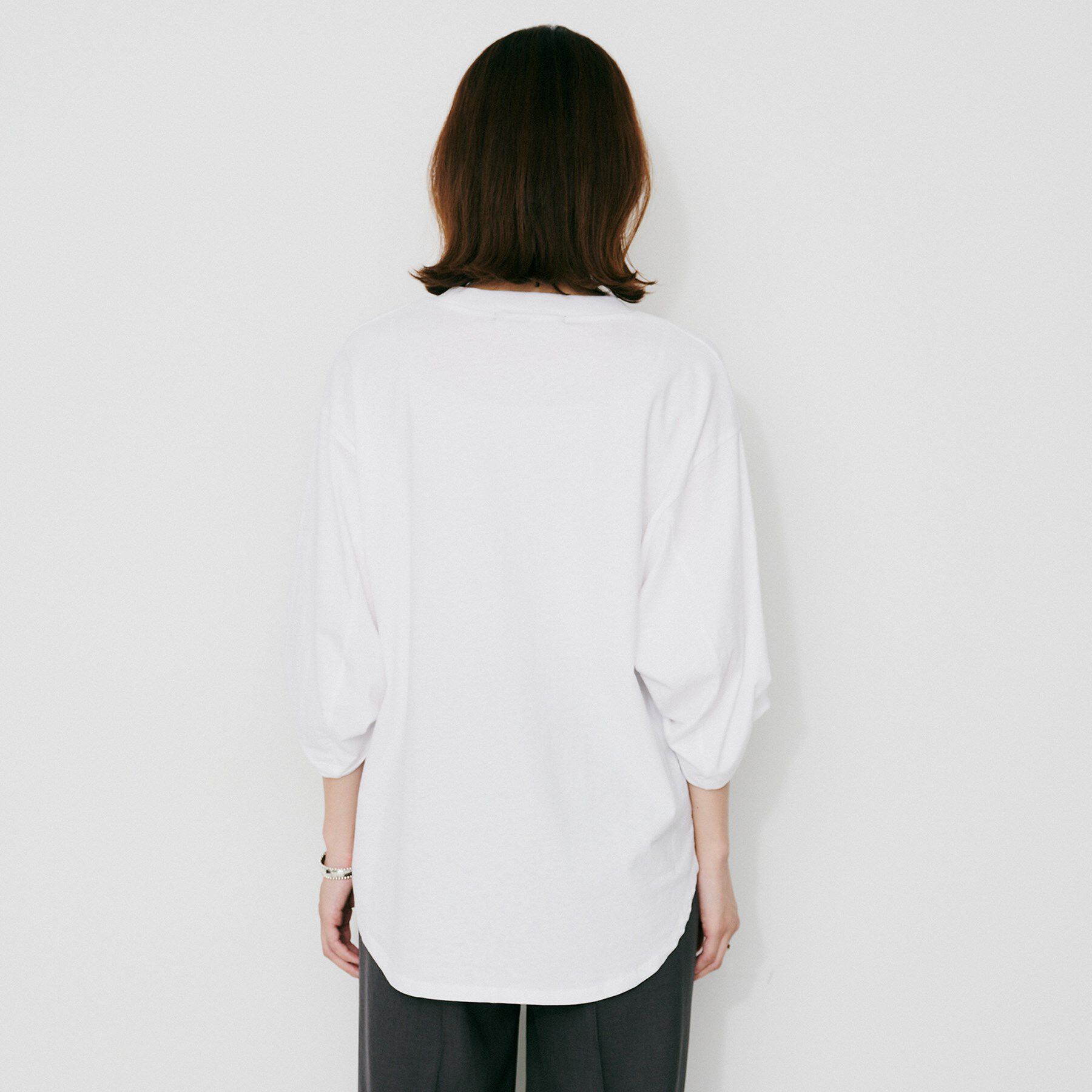 UNTITLED「【Munich】タックスリーブTシャツ」|Tシャツ・カットソー|