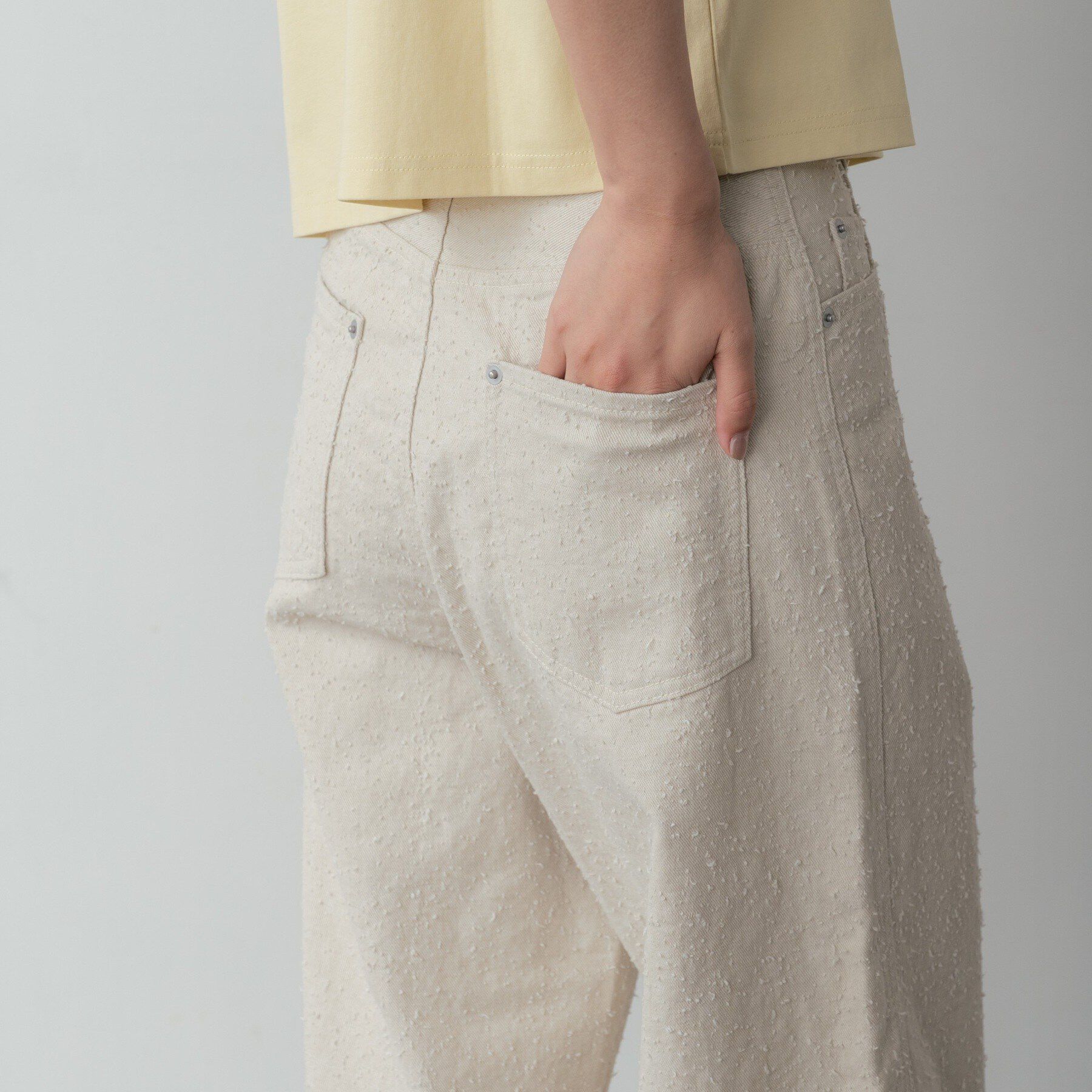 GALLEST「グレイニーコットンワイドパンツ」|その他|