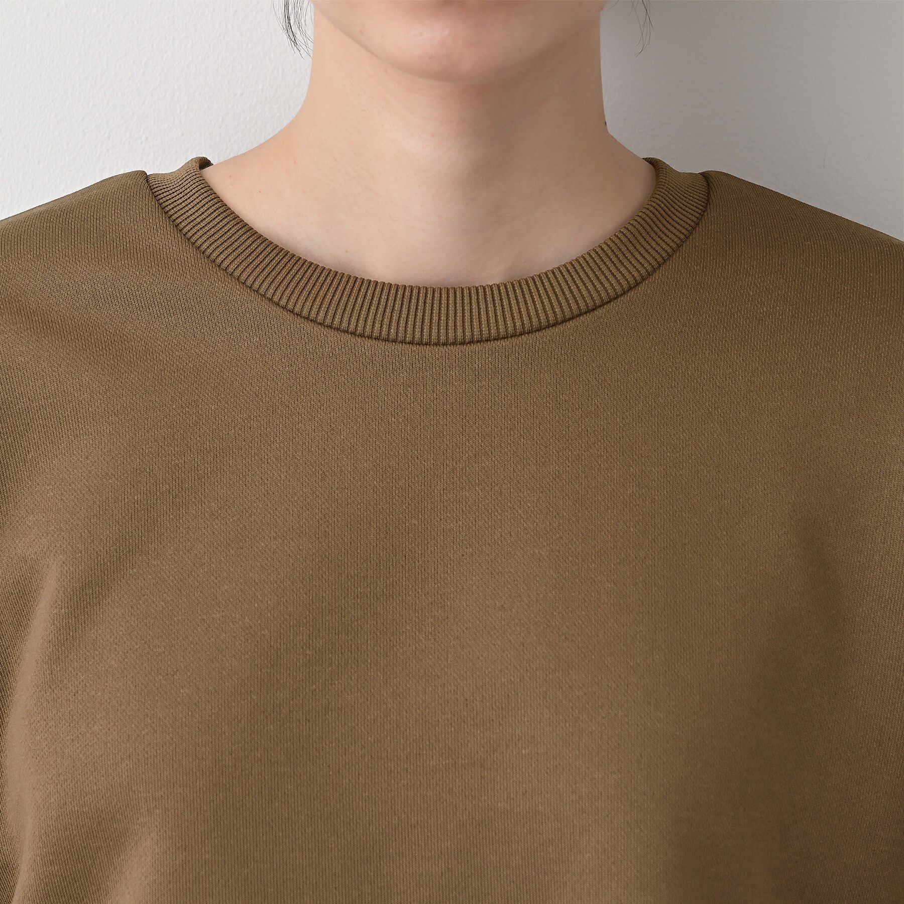 Dessin「【体型カバー/洗える】ペプラムスウェット」|Tシャツ・カットソー|