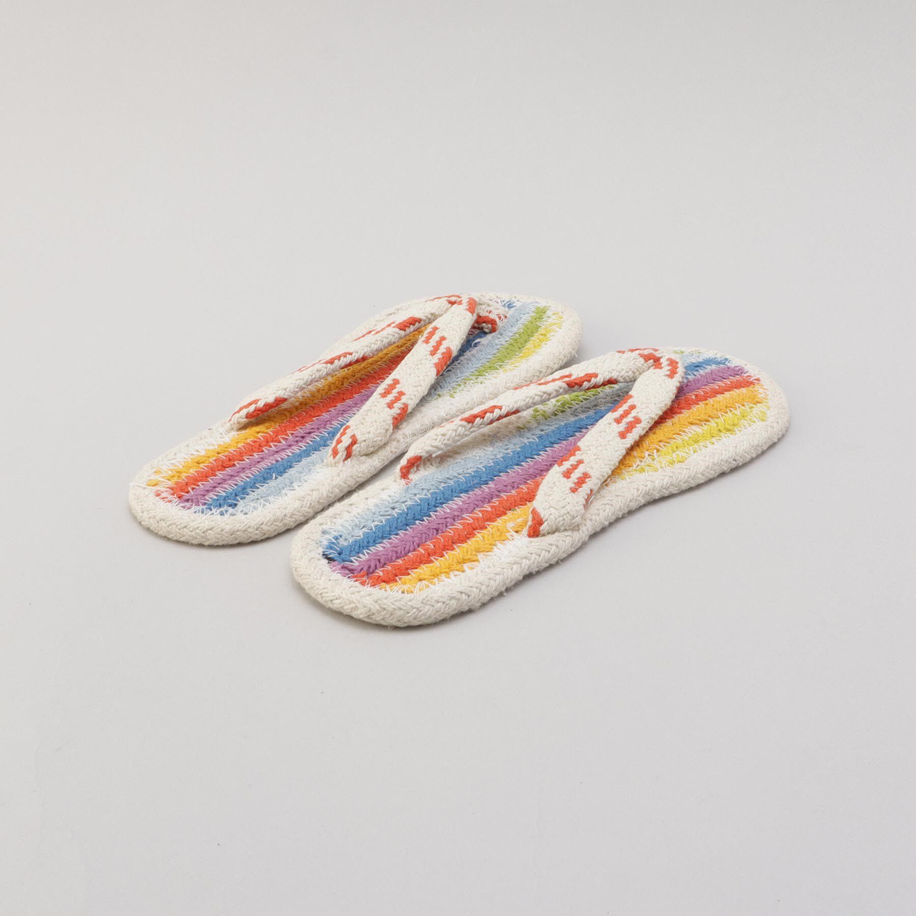 212 KITCHEN STORE「コットンサンダル レインボー M」|ルームシューズ|