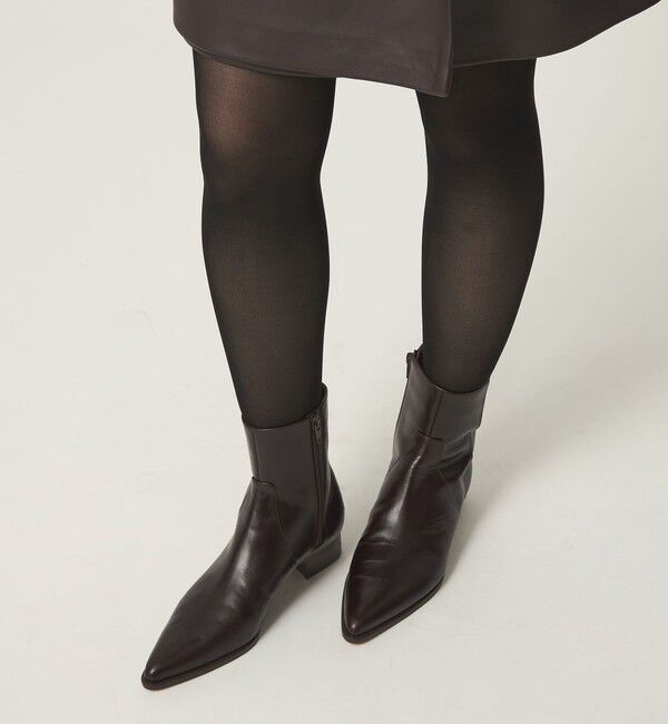 ODETTE E ODILE「マニッシュポインテッド ショートブーツ30&uarr;」|ショートブーツ|