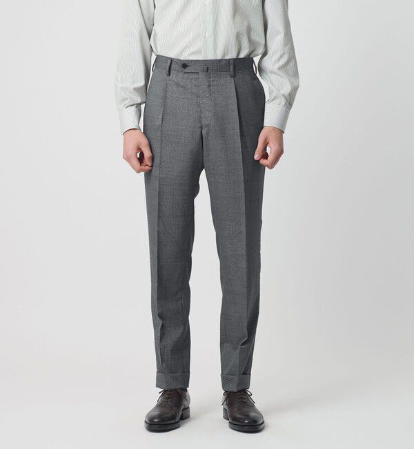 UNITED ARROWS「ピンチェック  ３ボタン スーツ  S‐MODEL」|スーツ|
