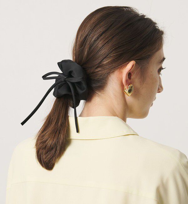 UNITED ARROWS「ストリング シュシュ」|ヘアゴム・シュシュ|BLACK