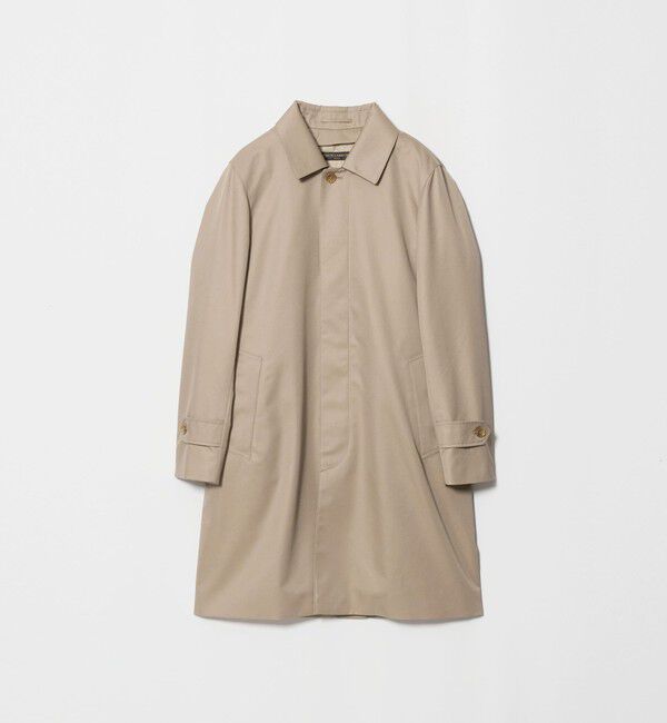 UNITED ARROWS「コットン/ポリエステル ギャバジン ステンカラーコート 撥水」|ステンカラーコート|