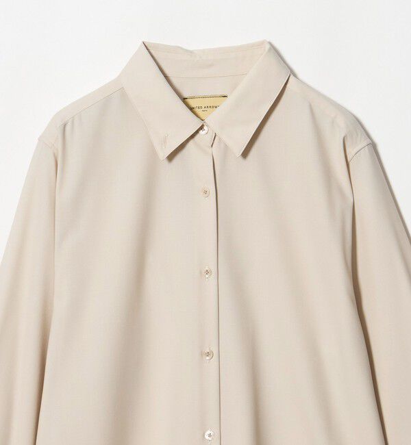 UNITED ARROWS「レギュラーカラー ロング シャツ」|シャツ・ブラウス|