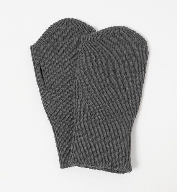 UNITED ARROWS「【別注】＜BATONER＞ソリッド ハンドウォーマー/グローブ」|手袋|DK.GRAY