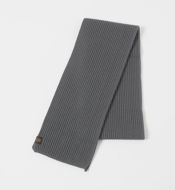 UNITED ARROWS「【別注】＜BATONER＞ソリッド マフラー」|マフラー|DK.GRAY