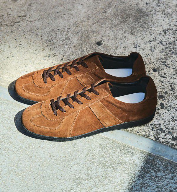 UNITED ARROWS green label relaxing「【別注】＜GERMAN TRAINeR＞GLR ジャーマントレーナー スエード スニーカー」|スニーカー|