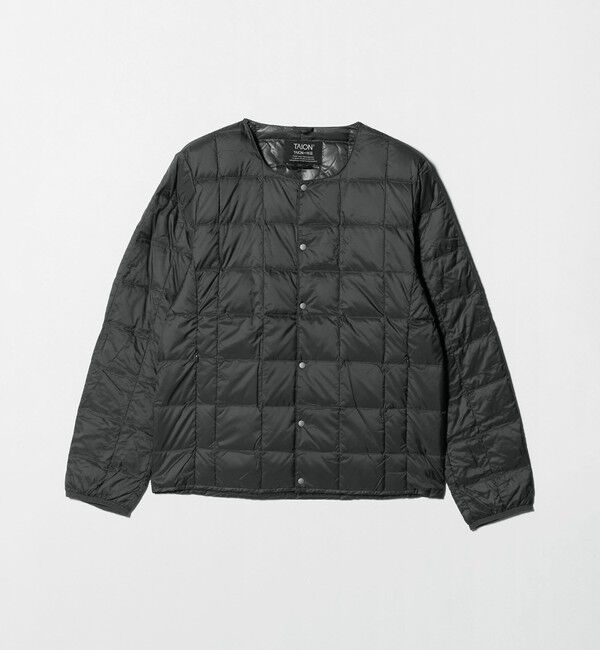 UNITED ARROWS green label relaxing「＜TAION＞クルーネック ボタン ダウンジャケット」|ダウン|