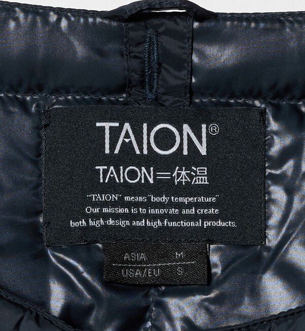 UNITED ARROWS green label relaxing「＜TAION＞クルーネック ボタン ダウンジャケット」|ダウン|