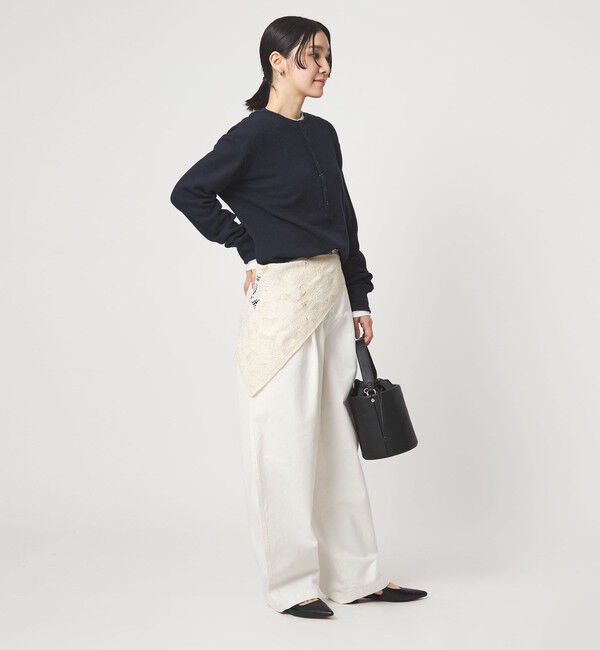 UNITED ARROWS green label relaxing「【WEB限定】＜at ease＞ワッフル ヘンリーネック ロングスリーブ カットソー」|Tシャツ・カットソー|