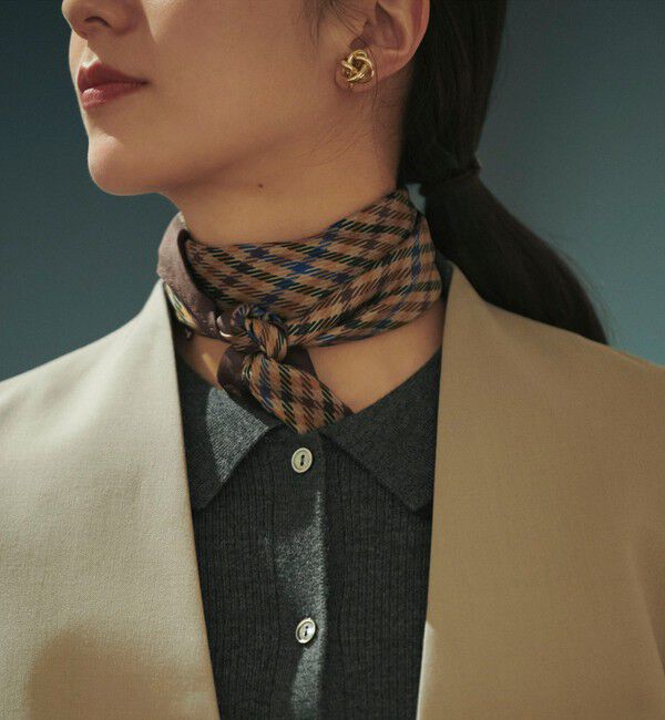 UNITED ARROWS green label relaxing「【別注】＜Feuille de Cocoon＞スカーフ」|バンダナ・スカーフ|