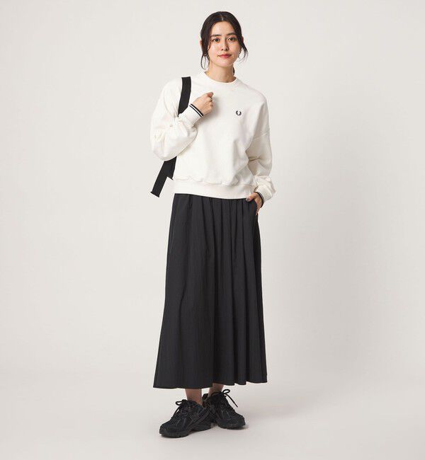 UNITED ARROWS green label relaxing「【WEB限定】＜FRED PERRY＞クルーネック ショート スウェット」|スウェット・ジャージ|