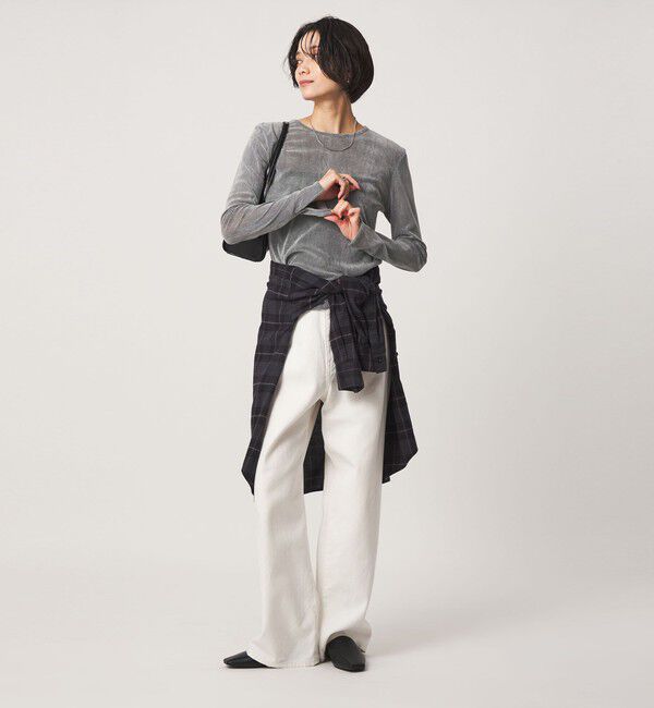UNITED ARROWS green label relaxing「シアーフロッキー ロングスリーブ プルオーバー」|Tシャツ・カットソー|