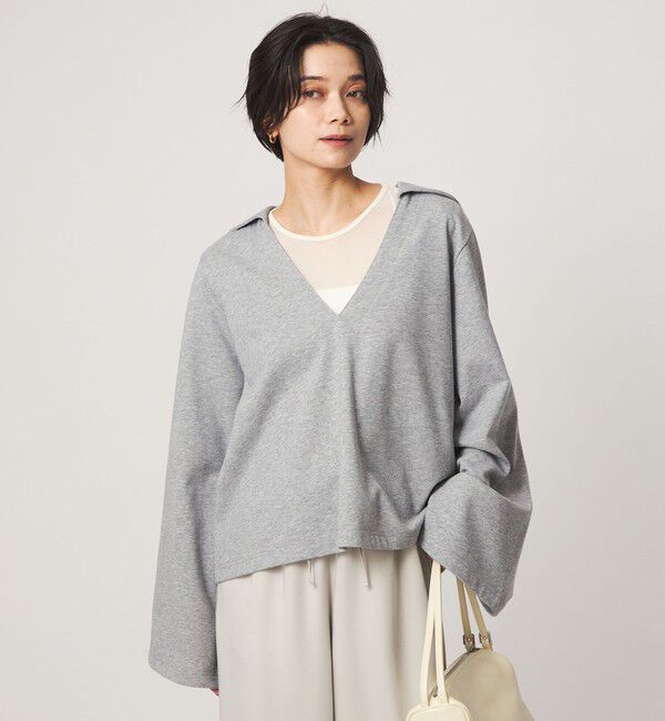 UNITED ARROWS green label relaxing「【別注】＜PROTAGONISTA＞セーラー スウェット」|スウェット・ジャージ|MD.GRAY