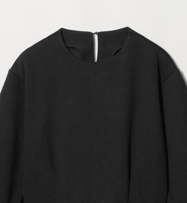 UNITED ARROWS green label relaxing「フクレ ジャガード フォルム カットソー」|Tシャツ・カットソー|