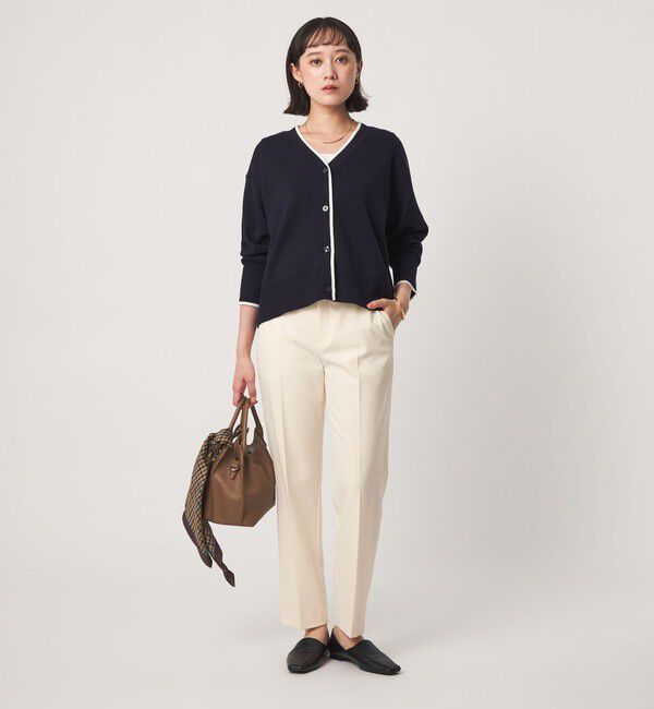 UNITED ARROWS green label relaxing「Daily Chic ウラキモウ ALLFIT テーパードパンツ」|スラックス|