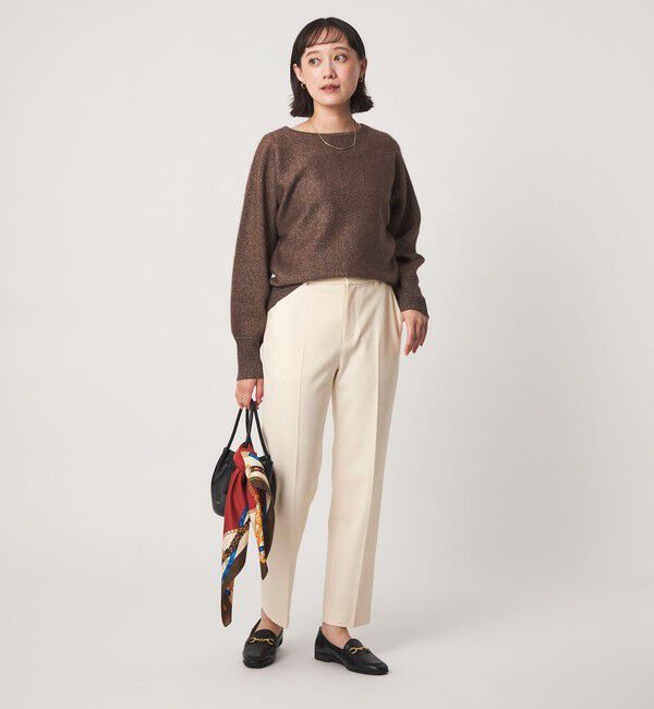 UNITED ARROWS green label relaxing「Daily Chic ウラキモウ ALLFIT テーパードパンツ」|スラックス|