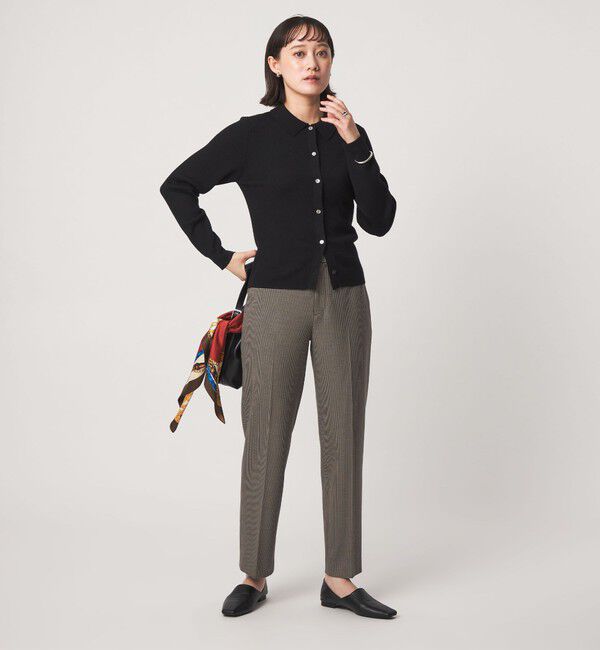UNITED ARROWS green label relaxing「Daily Chic ウラキモウ ALLFIT テーパードパンツ」|スラックス|