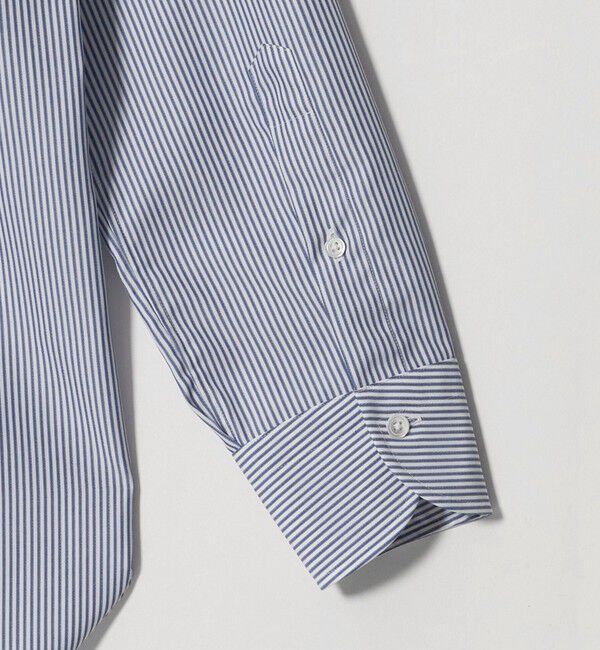 UNITED ARROWS green label relaxing「HITOYOSHI ロンドンストライプ セミワイド ドレスシャツ」|シャツ・ブラウス|