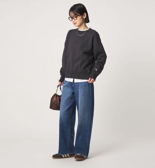 UNITED ARROWS green label relaxing「【別注】＜Champion＞CVC TF プリント プルオーバー」|スウェット・ジャージ|