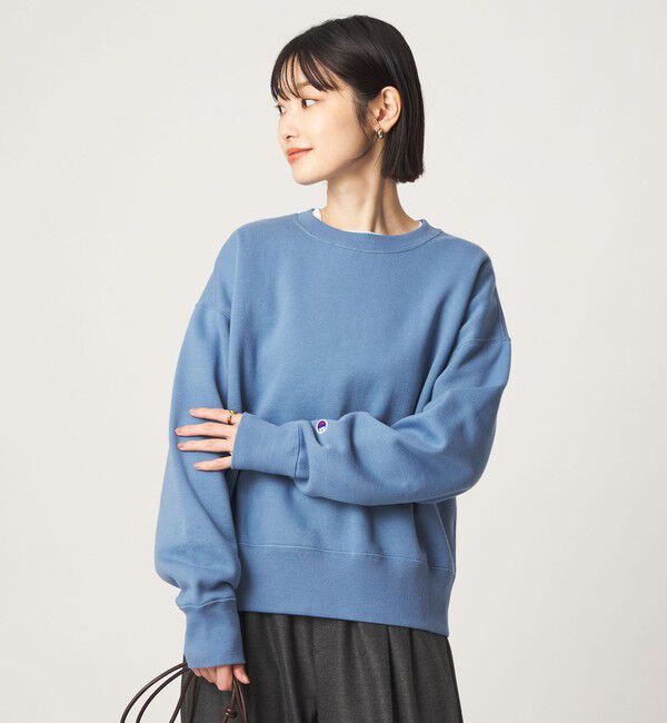 UNITED ARROWS green label relaxing「【別注】＜Champion＞CVC TF プリント プルオーバー」|スウェット・ジャージ|